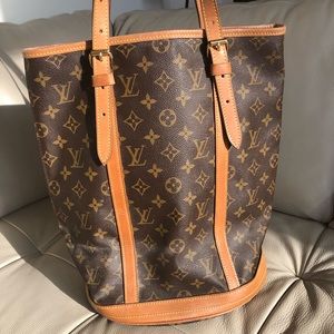 💯Authentic Louis Vuitton Bucket GM vintage